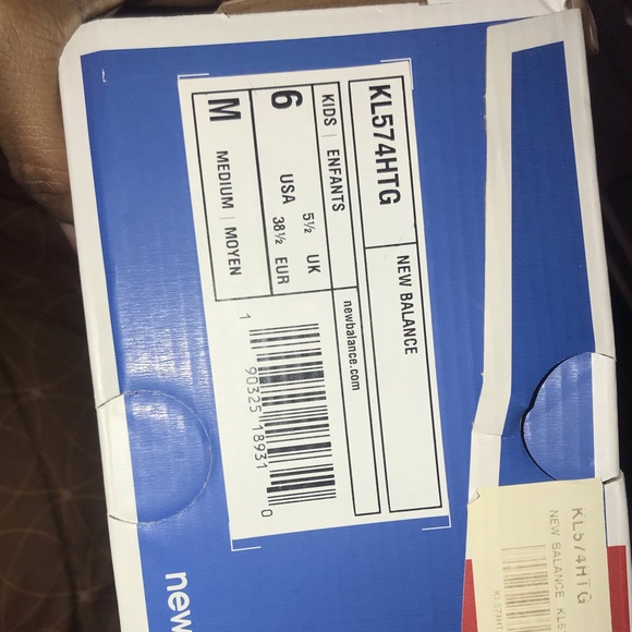 New Balance 574 Nude Sneakers Size 6 - Picture 6 of 6